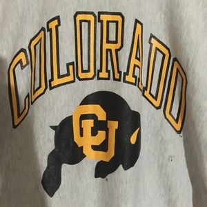 Vintage Unisex Champion CU Boulder Sweatshirt